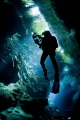   Silhouete cenote  